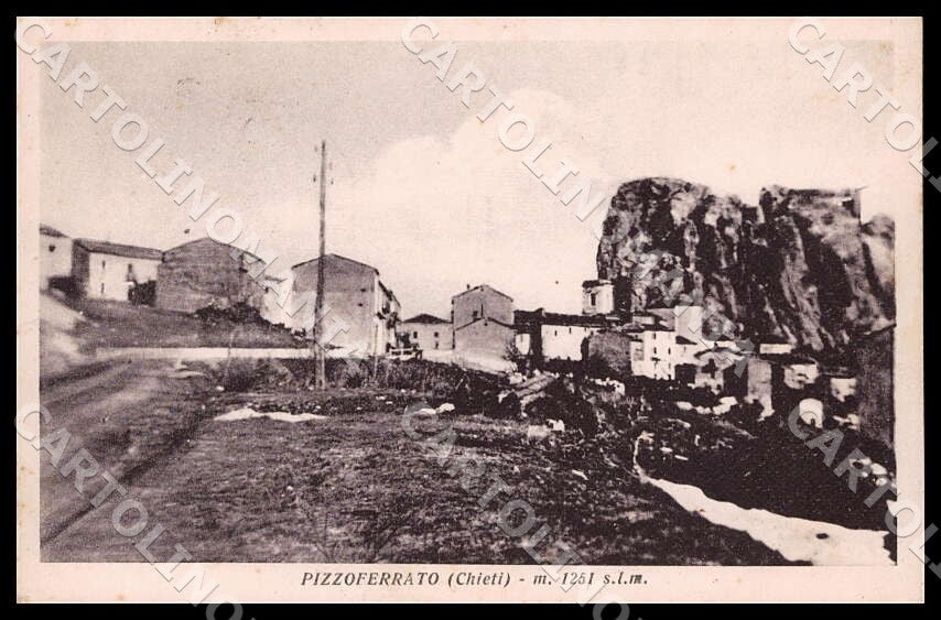 Chieti Pizzoferrato cartolina GM1082 – fronte