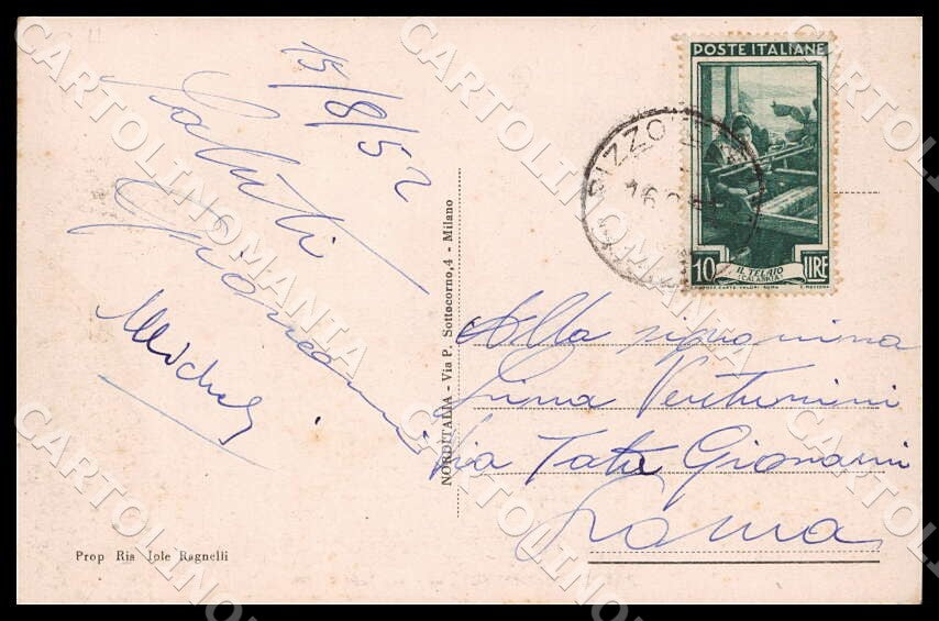 Chieti Pizzoferrato cartolina GM1082 – retro