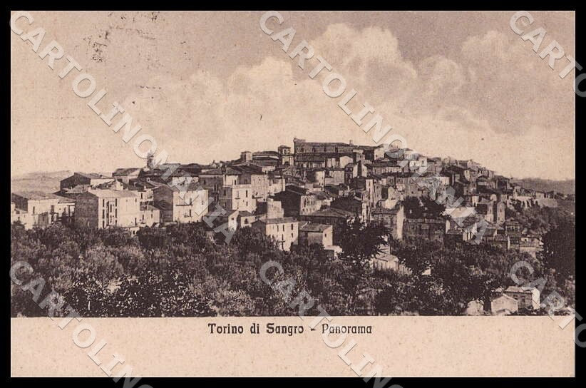 Chieti Torino di Sangro Panorama Alterocca cartolina GM1086 – fronte