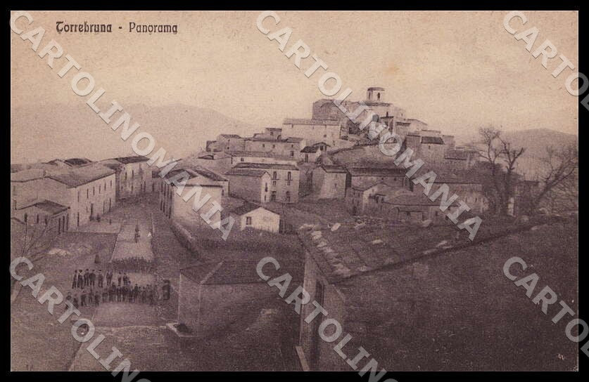 Chieti Torrebruna Panorama cartolina GM1087 – fronte