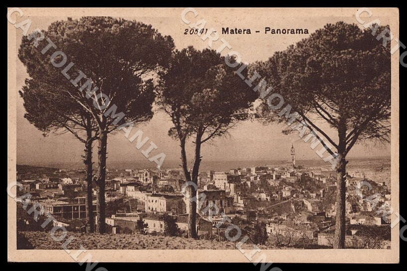 Matera Città Panorama cartolina GM1093 – fronte