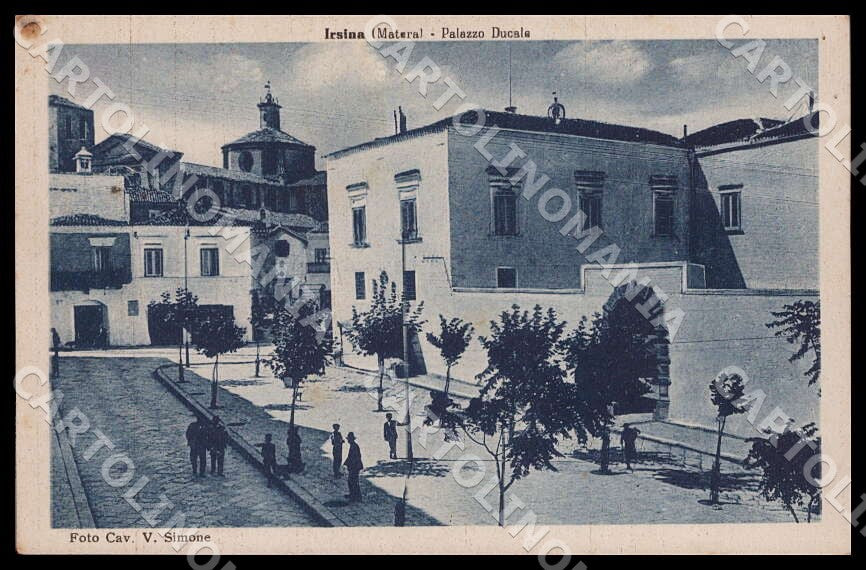 Matera Irsina Palazzo Ducale FORI cartolina GM1104 – fronte