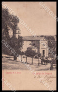 Potenza Città Cappella San Rocco Carretto Cavallo PIEGATA cartolina GM1121 – fronte