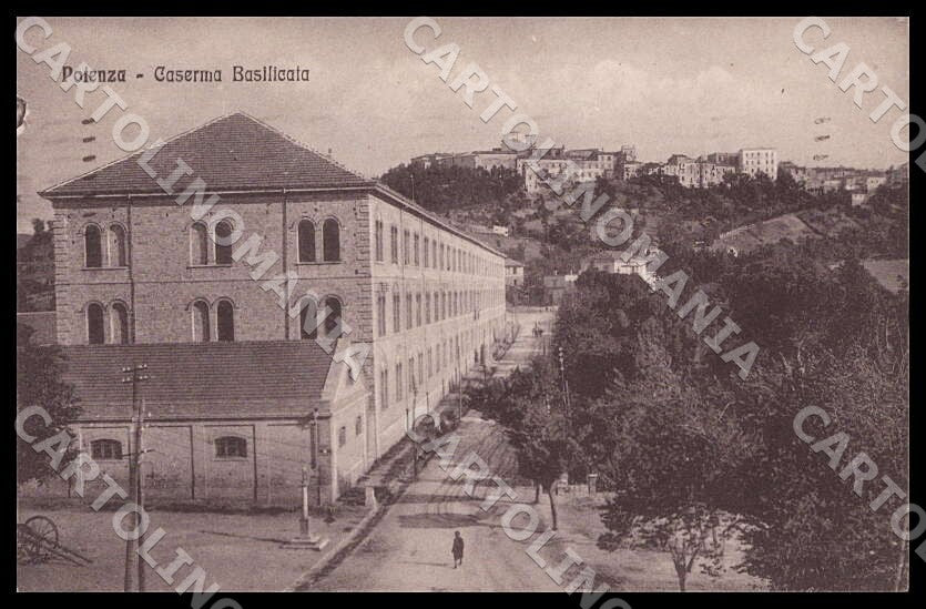 Potenza Città Caserma Basilicata cartolina GM1138 – fronte