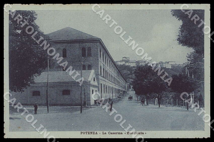 Potenza Città Caserma Basilicata cartolina GM1139 – fronte