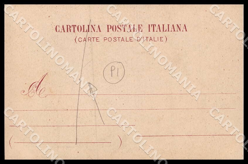 Potenza Rotonda Veduta Castello PIEGA cartolina GM1148 – retro