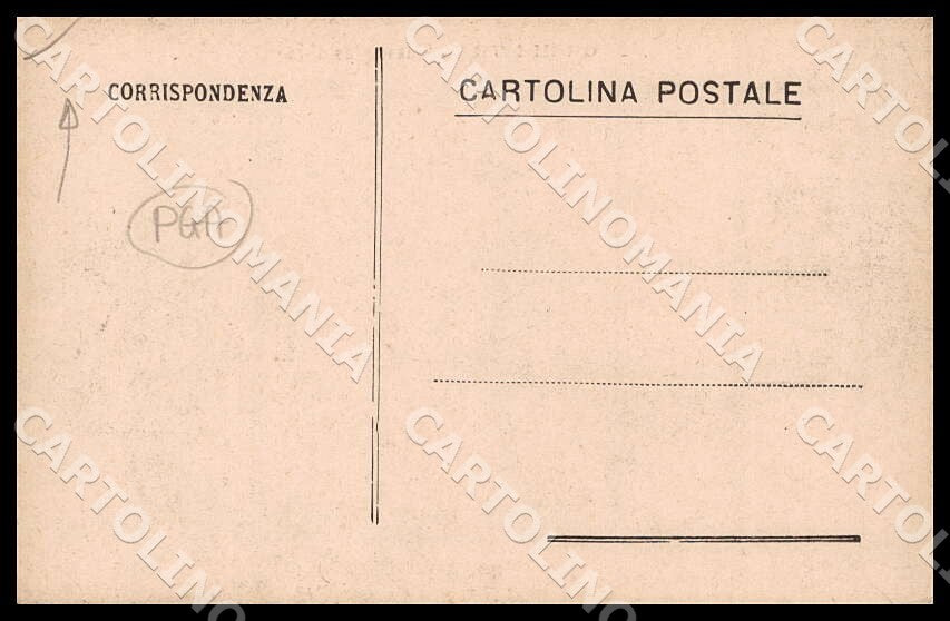 Potenza Sasso Castalda Orchestra PIEGHINA cartolina GM1153 – retro