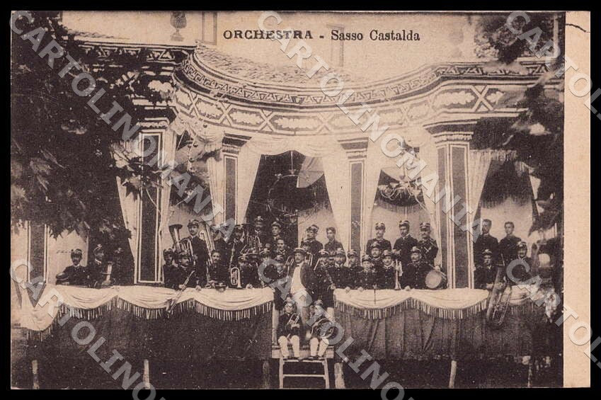 Potenza Sasso Castalda Orchestra cartolina GM1154 – fronte