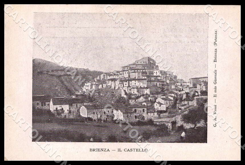 Potenza Brienza Castello cartolina GM1170 – fronte