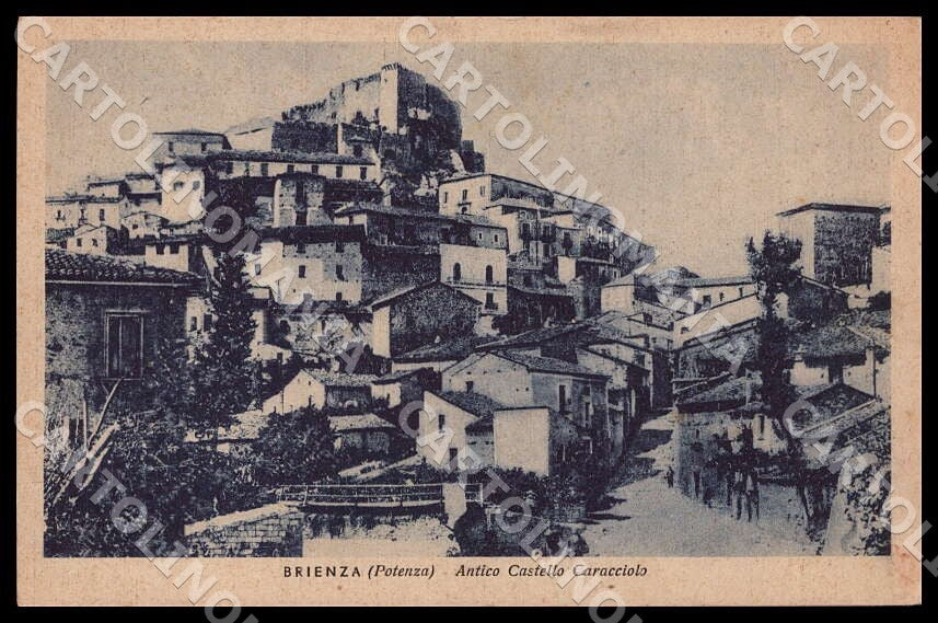 Potenza Brienza Antico Castello Caracciolo cartolina GM1171 – fronte