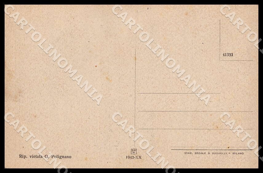 Potenza Brienza Antico Castello Caracciolo cartolina GM1171 – retro