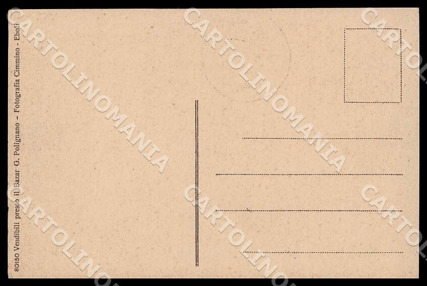 Potenza Brienza Via Mario Pagano cartolina GM1172 – retro