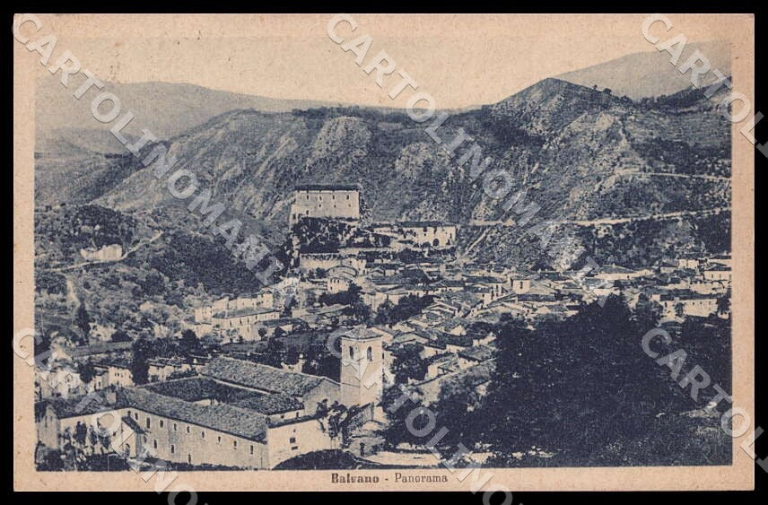Potenza Balvano Panorama Alterocca cartolina GM1176 – fronte
