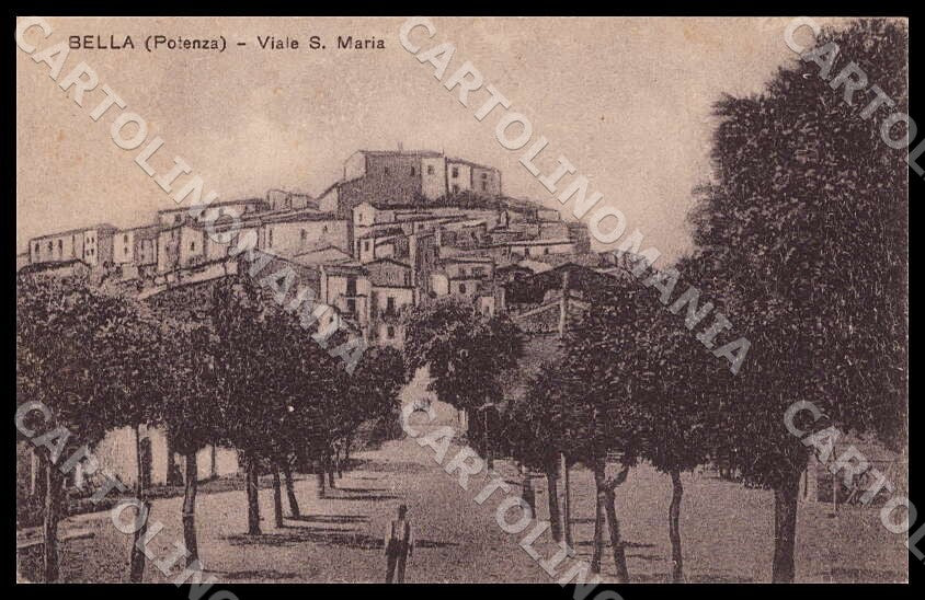 Potenza Bella Viale Santa Maria cartolina GM1180 – fronte