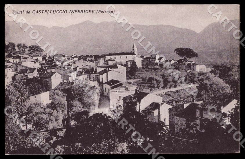 Potenza Castelluccio Inferiore Saluti da Alterocca cartolina GM1186 – fronte