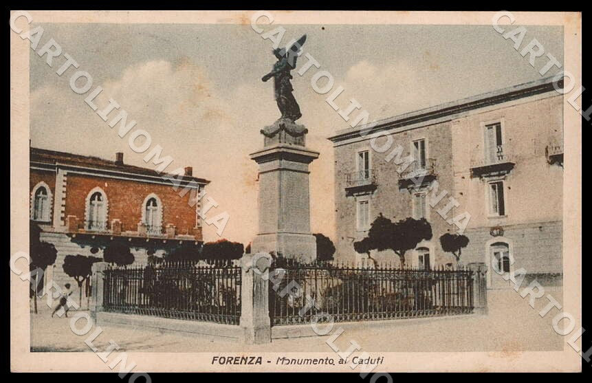 Potenza Forenza Monumento ai Caduti cartolina GM1187 – fronte