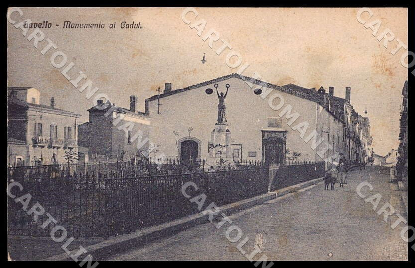 Potenza Lavello Monumento Caduti cartolina GM1197 – fronte