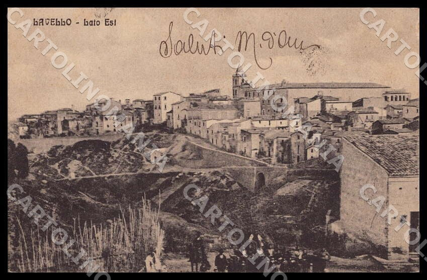 Potenza Lavello Lato Est cartolina GM1200 – fronte