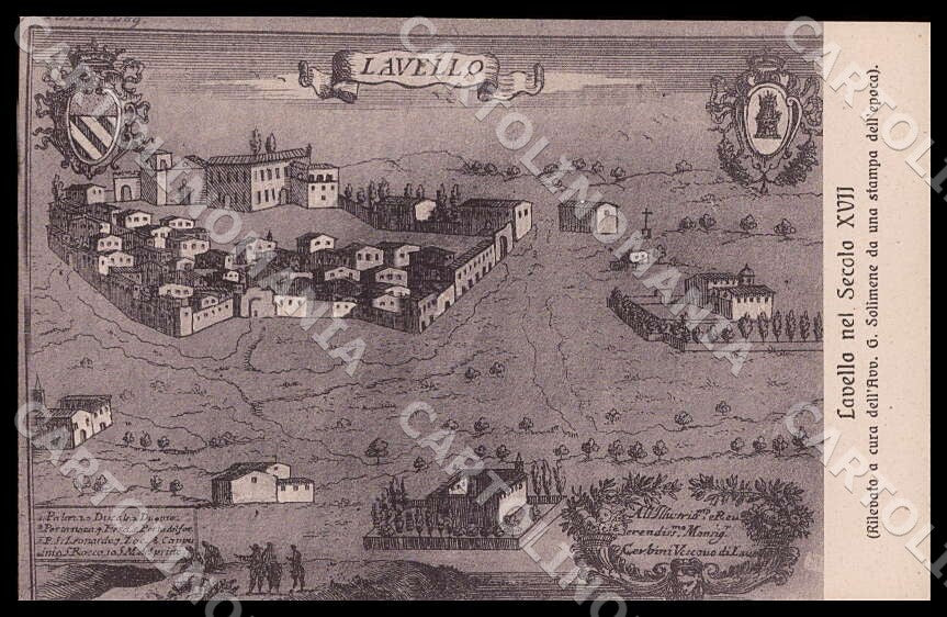 Potenza Lavello Secolo XVII cartolina GM1201 – fronte