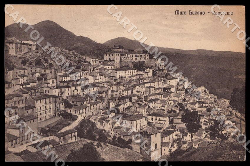 Potenza Muro Lucano Panorama cartolina GM1220 – fronte