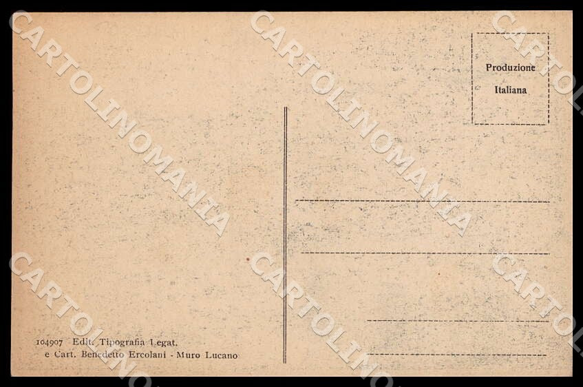 Potenza Muro Lucano Panorama cartolina GM1220 – retro