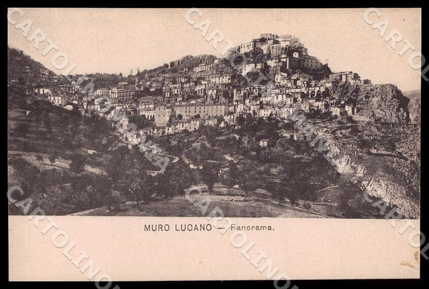 Potenza Muro Lucano Panorama cartolina GM1221 – fronte