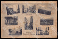 Potenza Palazzo San Gervasio Piazza Popolo PIEGATA MACCHIE cartolina GM1231 – fronte