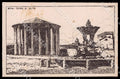 Roma Città Scattina Tempio Vesta cartolina GM1242 – fronte