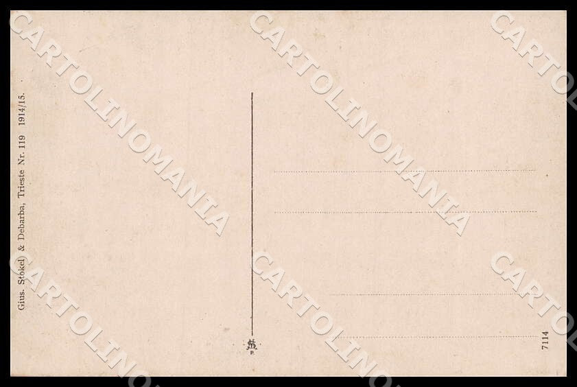 Gorizia Grado cartolina GM1256 – retro