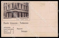 Udine Tolmezzo Dante Linussio Mercerie Ingrosso SCOLLATA cartolina GM1258 – fronte