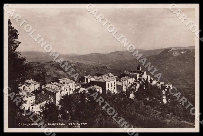 Chieti Casalanguida Panorama lato ovest Foto cartolina GM1267 – fronte