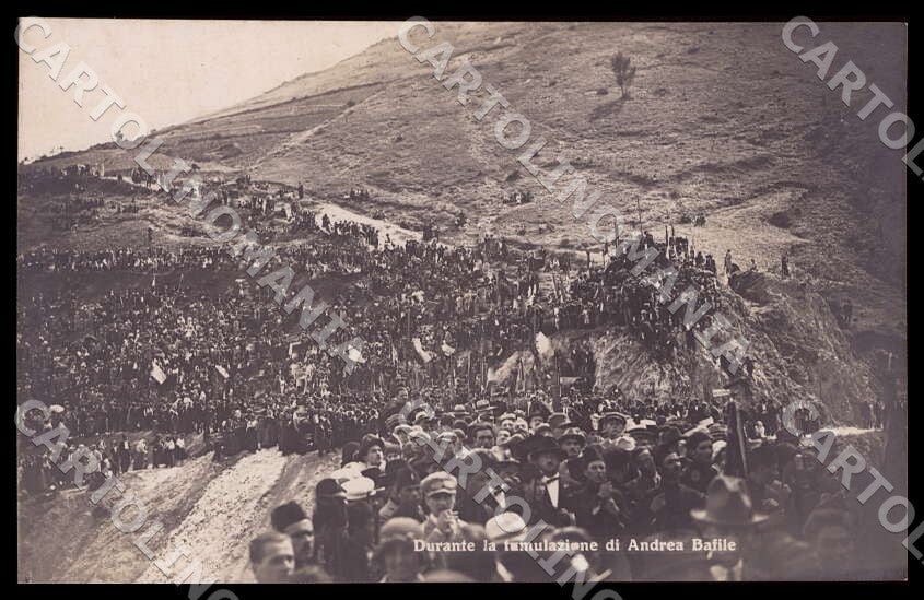 Chieti Guardiagrele Sagra Maiella 1923 Andrea Bafile Foto cartolina GM1272 – fronte