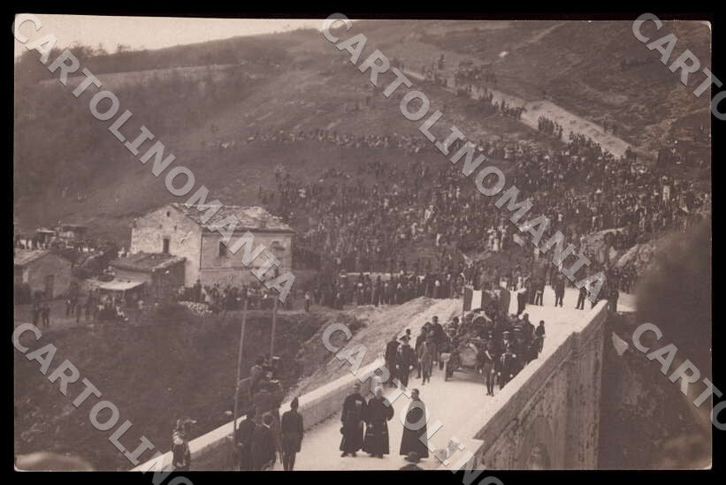 Chieti Guardiagrele Onoranze a Andrea Bafile Carabinieri Foto cartolina GM1273 – fronte
