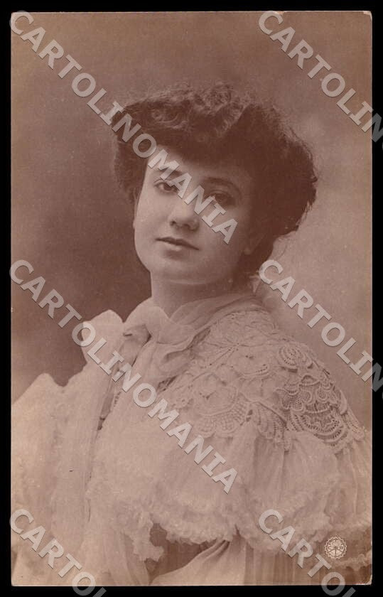 Matera Bernalda Giannina Chiantoni Attrice Foto cartolina GM1276 – fronte