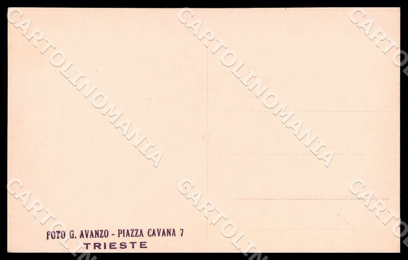Trieste Città Acquario Pesce scorpione oceano indiano Foto cartolina GM1279 – retro