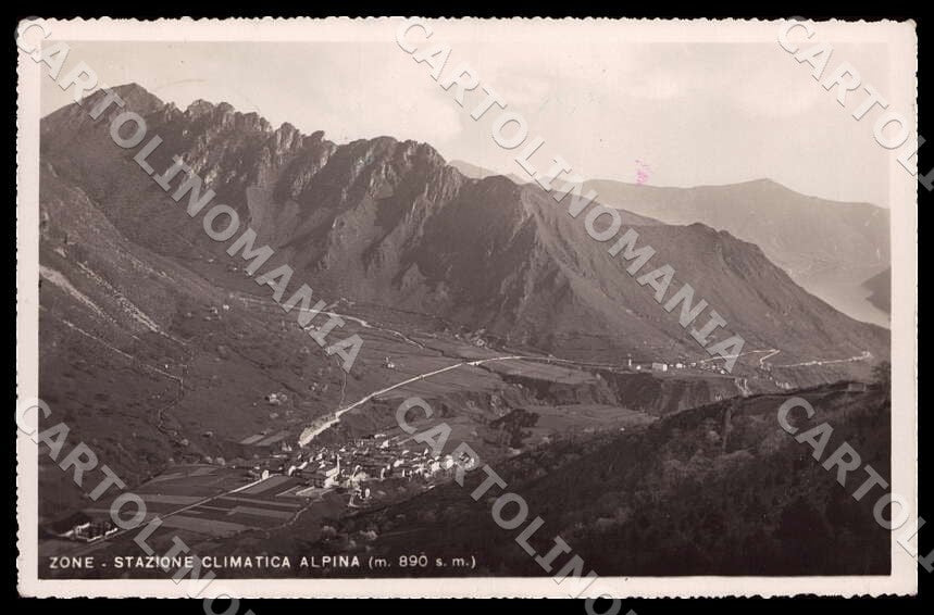 Brescia Zone Stazione Climatica Alpina Foto cartolina GM1293 – fronte