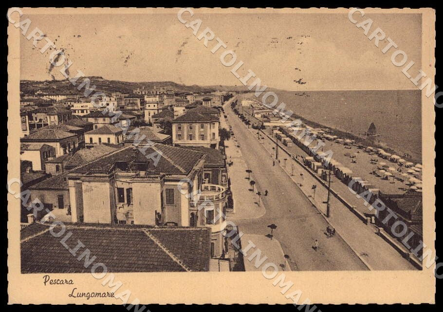 Pescara Città Lungomare FG cartolina GM1302 – fronte