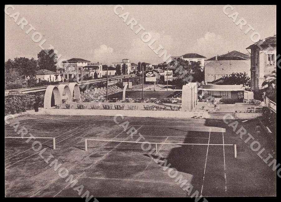 Teramo Roseto degli Abruzzi Arena Quattro Palme Tennis FG cartolina GM1347 – fronte