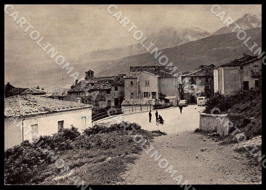 Teramo Crognaleto Tottea Piazza panorama Moto Alterocca FG cartolina GM1350 – fronte