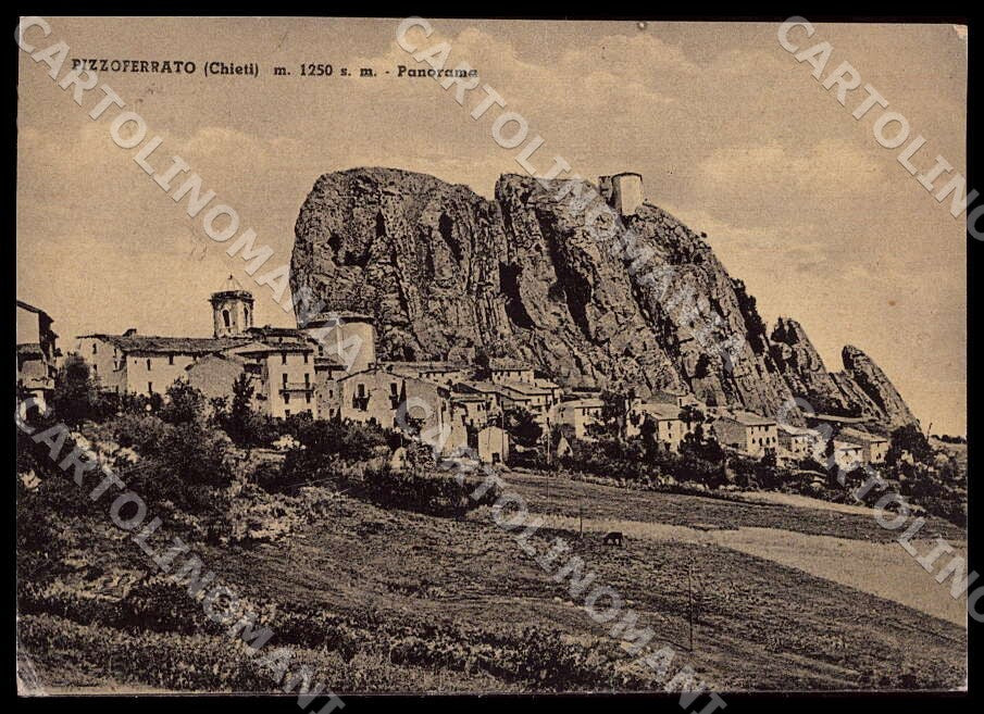 Chieti Pizzoferrato Panorama Alterocca FG cartolina GM1364 – fronte