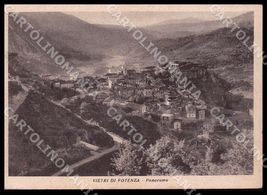 Potenza Vietri di Potenza Panorama FG cartolina GM1394 – fronte
