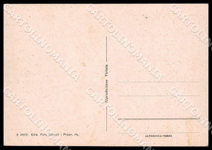 Potenza Abriola Rione Gelsi Alterocca FG cartolina GM1395 – retro