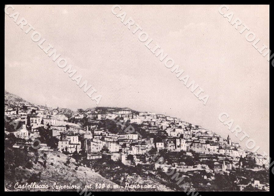 Potenza Castelluccio Superiore Panorama FG cartolina GM1400 – fronte