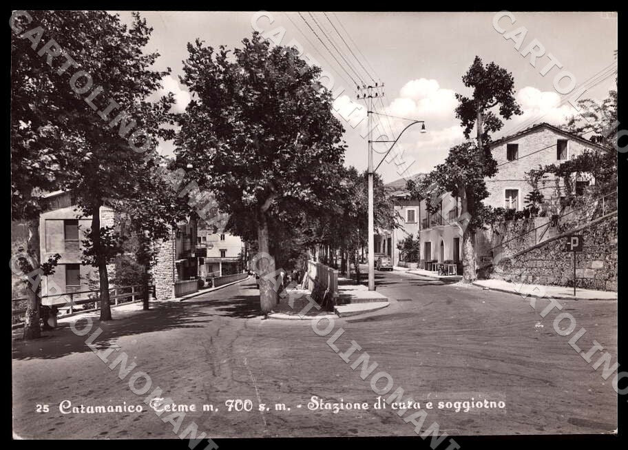 Pescara Caramanico Terme Stazione cura soggiorno FG Foto cartolina GM1441 – fronte