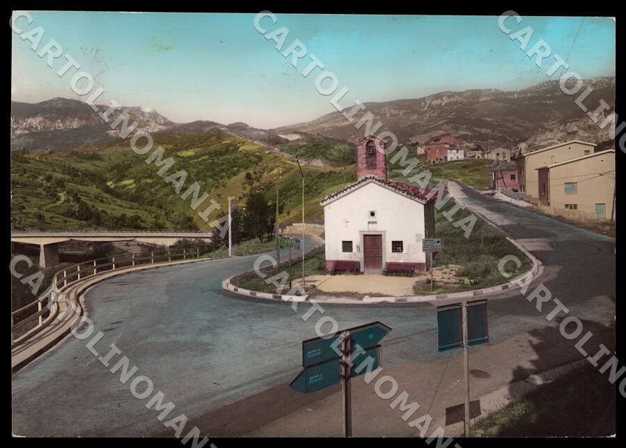 Pescara Castiglione a Casauria Chiesa San Rocco FG Foto cartolina GM1457 – fronte