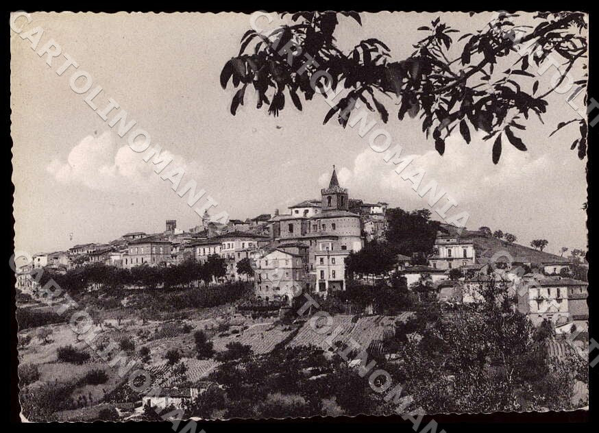 Pescara Spoltore Panorama PIEGHINE FG Foto cartolina GM1501 - fronte