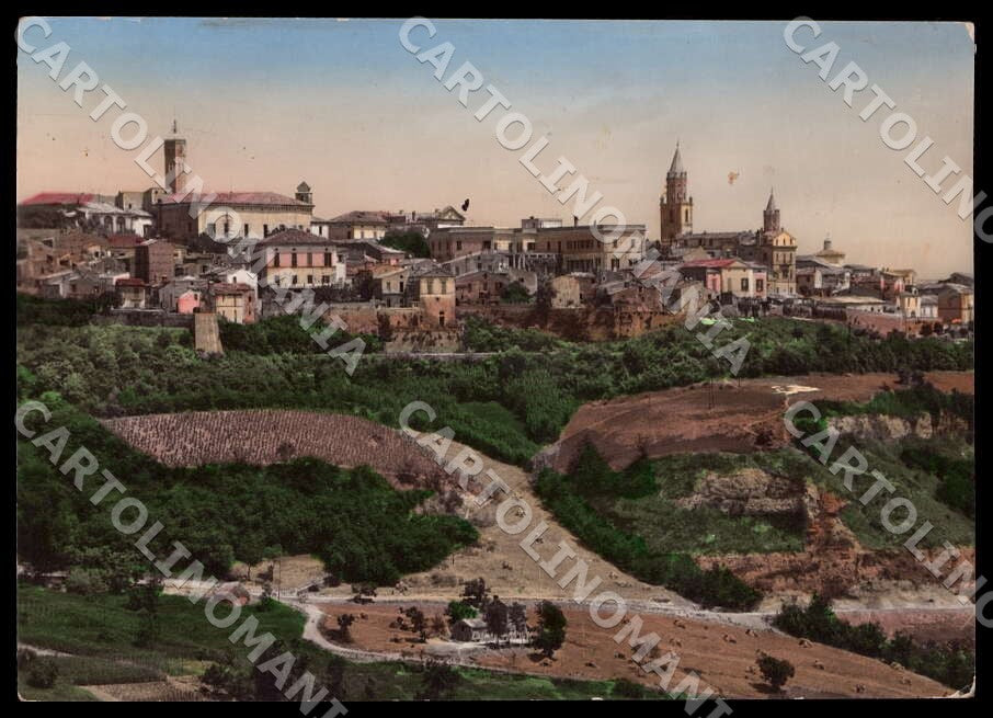 Teramo Atri Panorama COLLA FG Foto cartolina GM1526 – fronte
