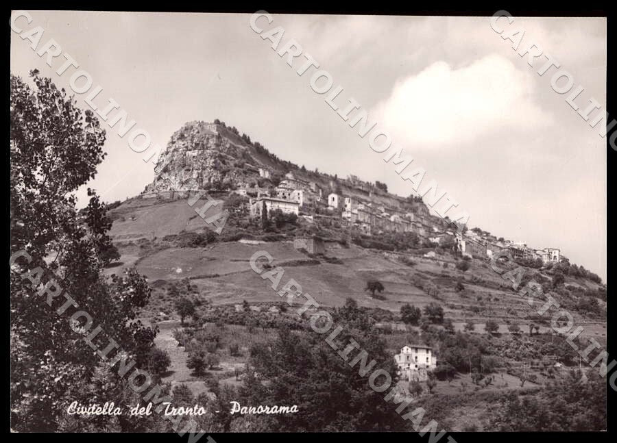 Teramo Civitella del Tronto Panorama Alterocca FG Foto cartolina GM1536 – fronte
