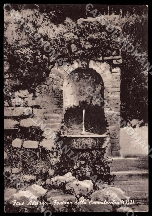 Teramo Fano Adriano Fontana Cannalecchia PIEGA FG Foto cartolina GM1546 – fronte