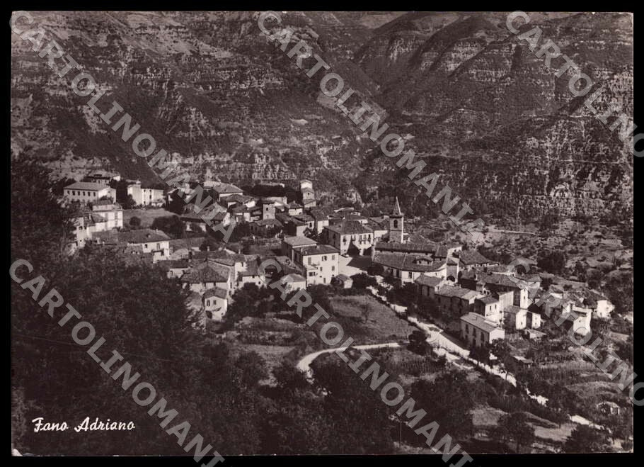 Teramo Fano Adriano Panorama Merletti FG Foto cartolina GM1547 – fronte